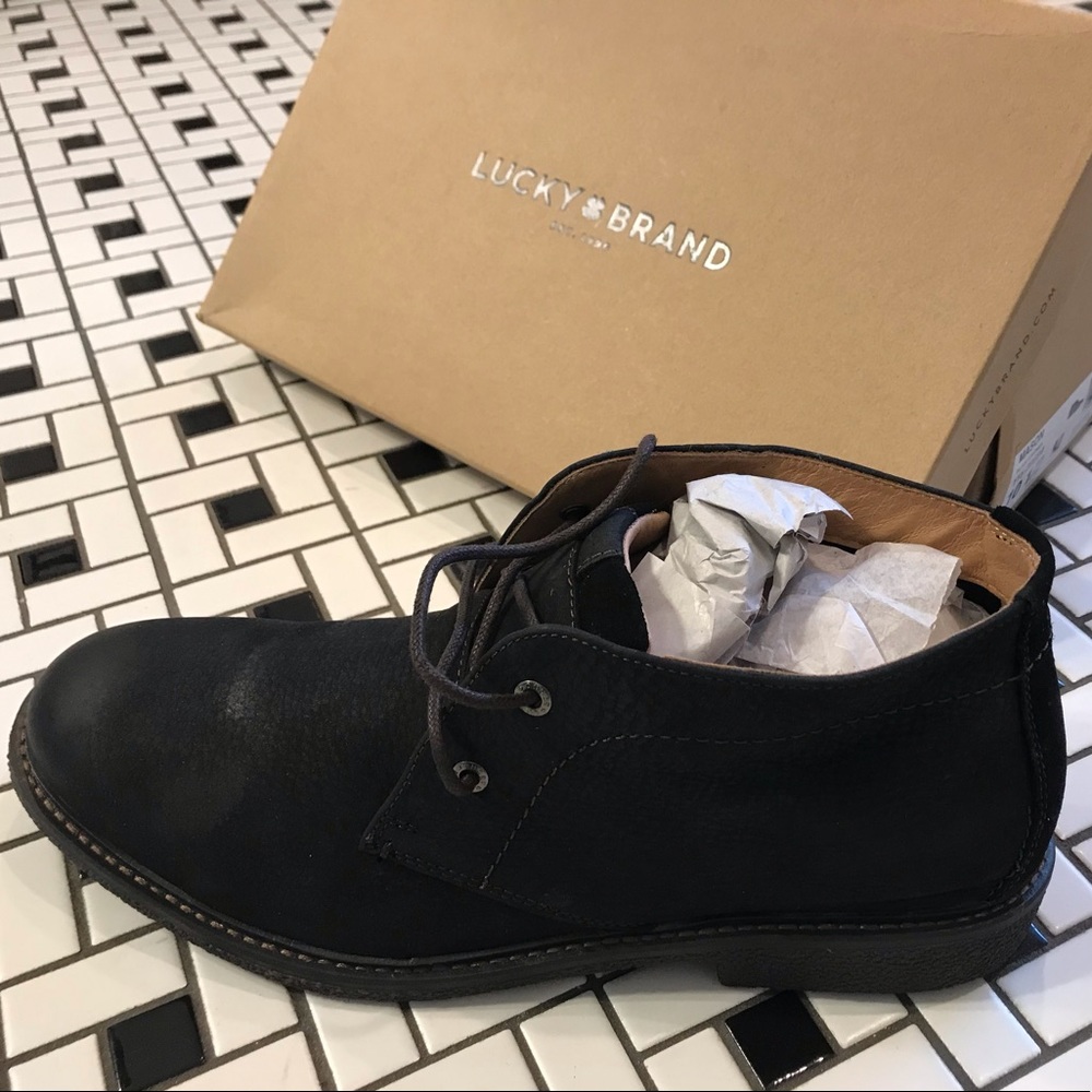 Men’s Lucky Brand Mason Leather Chukka Boot 10.5M